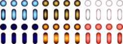 Groovy Gradient Apple Watch Button Dots™