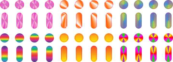 Colorful Patterns Apple Watch Button Dots™