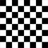 Black Checkered Hobby Cutter Vinyl Sheet Sticker