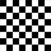 Black Checkered Hobby Cutter Vinyl Sheet Sticker