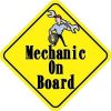 Mechanic On Board Sticker