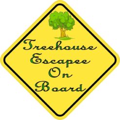 Treehouse Escapee On Board Sticker