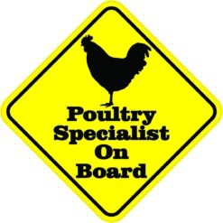Poultry Specialist On Board Magnet