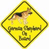 German Shepherd On Board Sticker