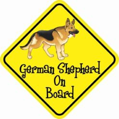 German Shepherd On Board Sticker