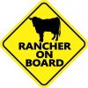 Rancher on Board Magnet
