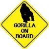 Gorilla On Board Magnet
