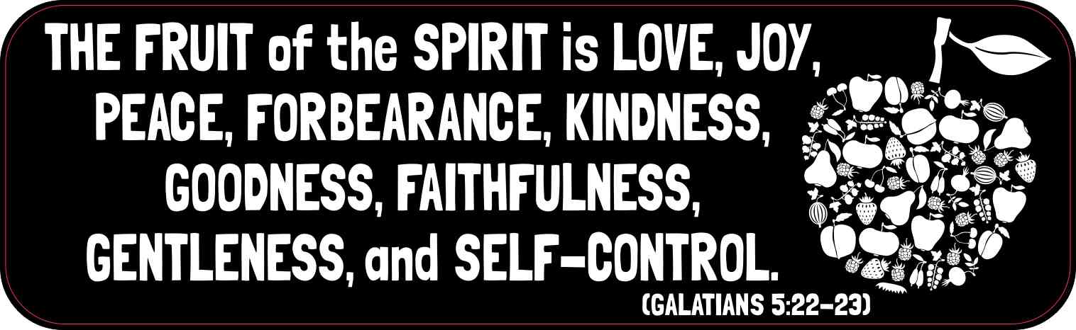 Galatians 5:22-23 Magnet