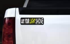 10in x 3in Matthew 5:16 Bumper Sticker