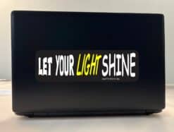 10in x 3in Matthew 5:16 Bumper Sticker