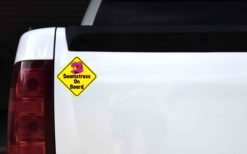Alternative view of 5in x 5in Seamstress On Board Magnet