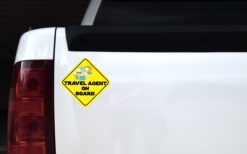 Alternative view of 6in x 6in Travel Agent On Board Magnet
