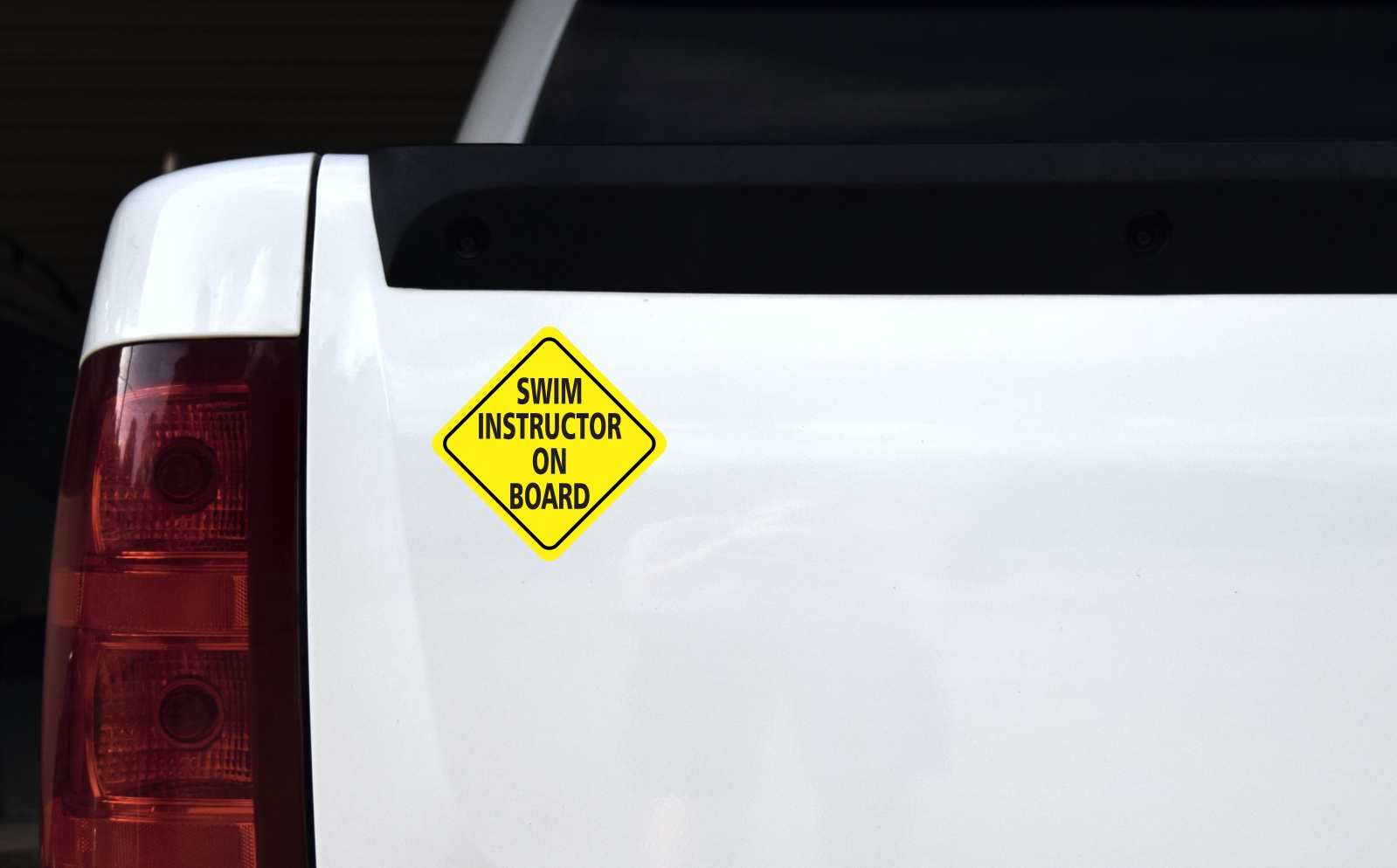 5in x 5in Swim Instructor On Board Magnet - Image 2