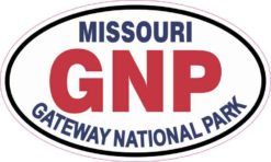 Oval Gateway National Park Sticker