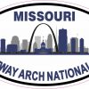 Gateway Arch National Park Sticker