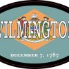 Oval Delaware Flag Wilmington Sticker