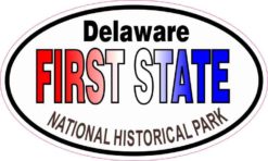 Oval First State National Historical Park Sticker