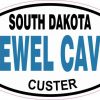 Oval Jewel Cave Sticker