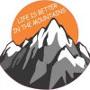 Life Is Better in the Mountains Sticker