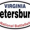 Oval Petersburg National Battlefield Sticker