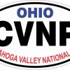 Oval Cuyahoga Valley National Park Sticker