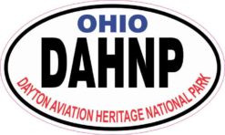 Oval Dayton Aviation Heritage National Park Sticker