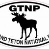 Moose Oval Grand Teton National Park Sticker