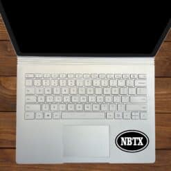3in x 2in Oval NBTX New Braunfels Texas Sticker