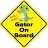 Gator On Board Magnet