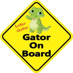 Gator On Board Sticker
