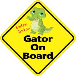 Gator On Board Magnet