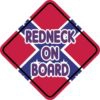 Redneck On Board Sticker