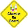 Chemist On Board Magnet