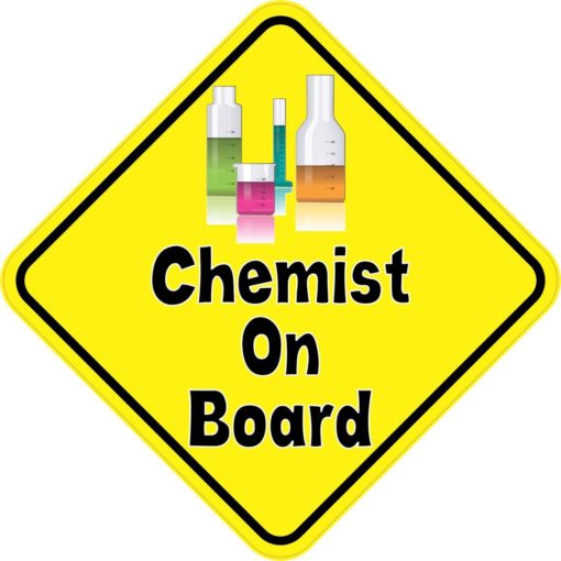 Chemist On Board Magnet