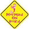 Mermaid On Board Sticker