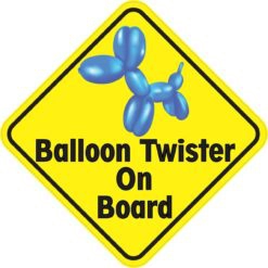 Balloon Twister On Board Sticker