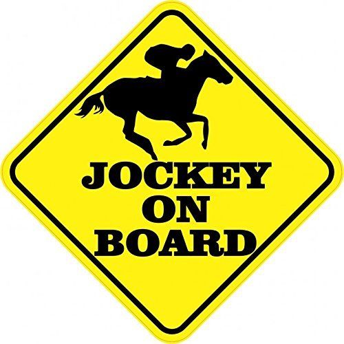 Jockey On Board Sticker