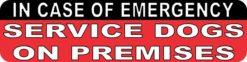 Service Dogs On Premises Magnet