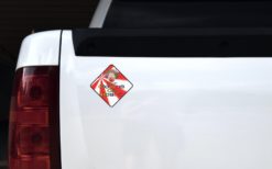 Alternative view of 5in x 5in Clowns On Board Magnet