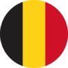 Belgian flag sticker