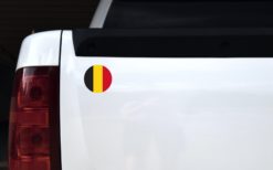Belgian flag sticker