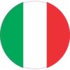 Italian flag sticker