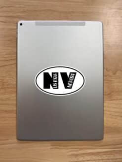 5in x 3in Oval NV Las Vegas Nevada Sticker