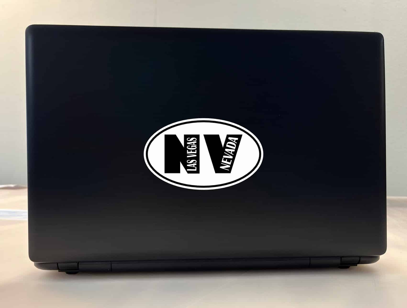 5in x 3in Oval NV Las Vegas Nevada Sticker