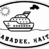Cruise Ship Oval Labadee Haiti Sticker