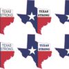 Texas Strong Permanent Vinyl Stickers