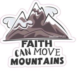 Matthew 17:20 Sticker