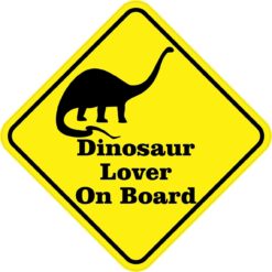 Dinosaur Lover On Board Magnet