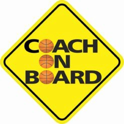 Basketball Coach On Board Magnet