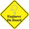 Engineer On Board Sticker